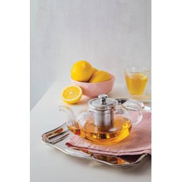 Bule para Chá Tramontina em Vidro e Aço Inox com Infusor 1 L Tramontina - 2