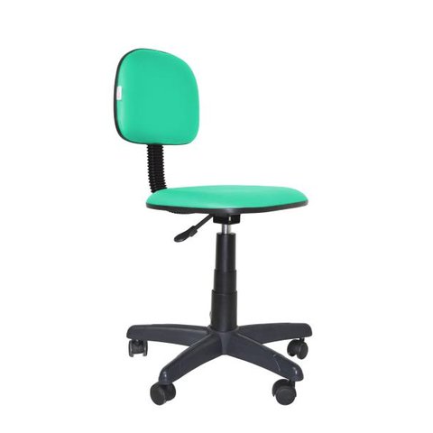 Cadeira Secretaria Giratoria Polo - Couro SinteticoCorano - Turquesa