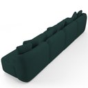 Ver imagem 7 de Sofá 4 Lugares para Sala de Estar Living 308cm Arlo F04 Veludo Verde - Lyam Decor