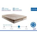 Ver imagem 6 de Cama Box Crc Casal +Colchão Molas Eco Linho Paropas 138x188