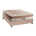 Ver imagem 1 de Cama Box Crc Casal +Colchão Molas Eco Linho Paropas 138x188