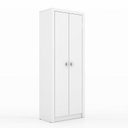 Ver imagem 1 de Armário Multiuso para Escritório com 2 Portas Me4105 Branco - Tecno