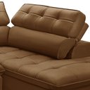 Ver imagem 6 de Sofá 3 Lugares Retrátil Reclinável Chaise Direito 243cm Solin F04 Veludo Terracota - Lyam Decor