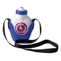 Garrafa Alça 460ml Avengers Capitão América - Plasutil - 1