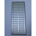 Ver imagem 3 de Grelha Pluvial 20x50 T com Suporte - Aluminio Fundido Escovado - Ficone Reis
