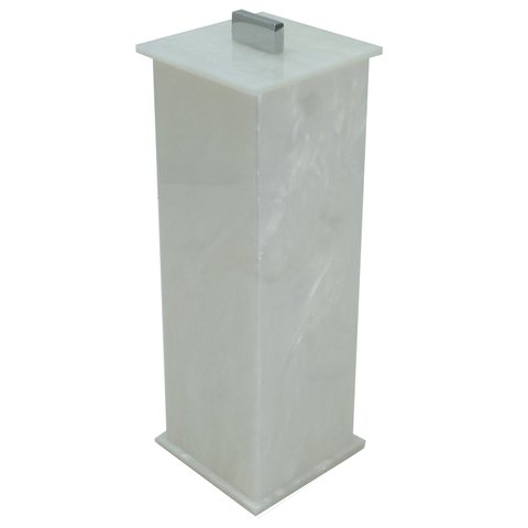 Porta Escova Elegance Decor Pérola