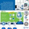 Mini Ventilador Grampo Portátil de Mesa 220v-110v Ventisol - 3