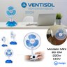 Mini Ventilador Grampo Portátil de Mesa 220v-110v Ventisol - 4