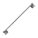 Ver imagem 1 de Toalheiro Quadrado 60cm Trendmetais Tm176301