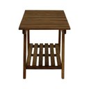Ver imagem 4 de Banco/sapateira 1 Prateleira Summer 70cm Madeira Imbuia Maciça Stain Imbuia
