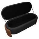 Ver imagem 6 de Recamier Sapateira Baú Império Casal 140cm Bouclê Facto - Sofa Store:bouclê Preto