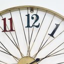 Ver imagem 3 de Relógio De Parede 3d Roda Bicicleta Design Europeu 60cm