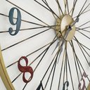 Ver imagem 4 de Relógio De Parede 3d Roda Bicicleta Design Europeu 60cm