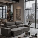 Ver imagem 1 de Sofá 3 Lugares Reclinável Sala de Estar 2,00m Velut Palace