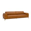 Ver imagem 2 de Sofá 2 Lugares 180cm Cocie Courino Caramelo - Sallar Home