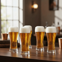 Ver imagem 4 de Copo para Cerveja Joinville 300 ml Transparente Nadir - Kit com 6 Unidades