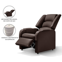Ver imagem 4 de Poltrona Reclinável Papai Suécia - Estética - Corino Marrom