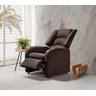 Poltrona Reclinável Papai Suécia - Estética - Corino Marrom - 1