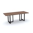 Ver imagem 1 de Mesa de Reunião Retangular Pandin Pe40Tub - Walnut