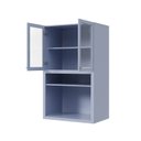 Ver imagem 4 de Armário Aéreo Cristaleira 2 Portas Marselha Cabecasa Madeiraoriginals