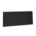 Ver imagem 1 de Cabeceira Painel Tânia King 195cm Suede Preto