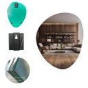 Ver imagem 2 de Espelho Decorativo Organico Lapidado 520x380 Moderno