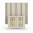 Ver imagem 2 de Kit Smart com Buffet Bend Sextavado Principal Incolar Luna Metal Preto