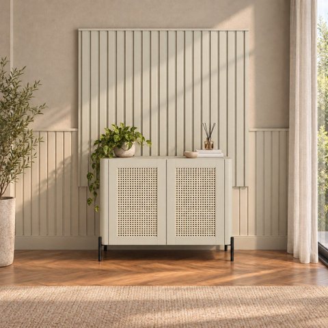 Kit Smart com Buffet Bend Sextavado Principal Incolar Luna Metal Preto