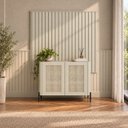 Ver imagem 1 de Kit Smart com Buffet Bend Sextavado Principal Incolar Luna Metal Preto
