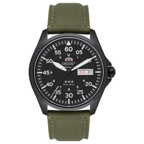 Relógio Orient Masculino Ref: YN6PN009 P2EX Automático Black