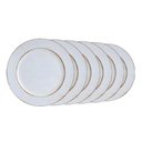Ver imagem 1 de Jogo 6 Sousplat Patinado Opala Branco Lyor