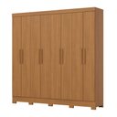 Ver imagem 4 de Guarda Roupa Roupeiro Casal Prime B51 Briz 8 Portas 4 Gavetas Cinamomo Henn