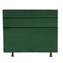 Ver imagem 2 de Cabeceira Estofada Argentina 160cm Queen Size Para Cama Box Quarto Suede Verde - Gat Magazine