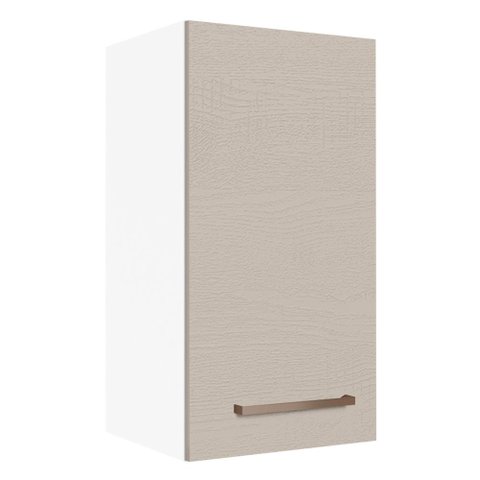 Armário Aéreo 35 Cm 1 Porta Branco/crema Agata Madesa