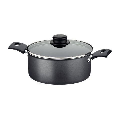Caçarola Turim Alumínio Antiaderente Chumbo 18cm 2,0l Ptc1 - Tramontina 20261618