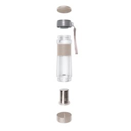 Garrafa com Infusor Bege 550ml - 6