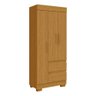 Guarda Roupa Solteiro 3 Portas 2 Gavetas Maya Acp Móveis Cinamomo - 1