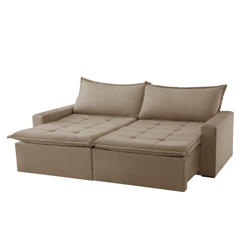Sofa Cama e Reclinavel Imperatriz 2,20m 04 Lugares Txr