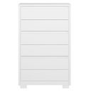Ver imagem 4 de Cômoda para Quarto 6 Gavetas Mdp Duo Branco