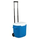 Ver imagem 2 de Caixa Térmica com Rodas 16QT 15,1L Azul Coleman