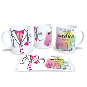Canecas de Porcelana Profissões Medicina