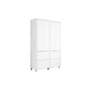 Ver imagem 5 de Armário Multiuso Lavanderia Marquesa C/ 4 Portas e 4 Gavetas 140cm Nature/verde - Nesher