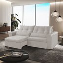 Ver imagem 1 de Sofá Retrátil e Reclinável Exclusive 250cm Braço 25cm Meu Sofá Online