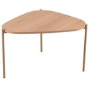 Ver imagem 1 de Mesa de Centro para Sala de Estar Pés Metálicos Alta Adek A03 Hanover Dourado - Lyam Decor