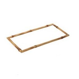 Prancha de Vidro e Bambu Retangular G - 1
