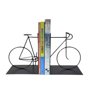 Aparador de Livro Bicicleta Jogo Porta Livros Decorativo