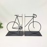 Aparador de Livro Bicicleta Jogo Porta Livros Decorativo - 6