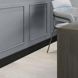 Rodapé de Eva Autocolante Rp16p 10cm Preto 10 Metros Rp16p 04 - 3