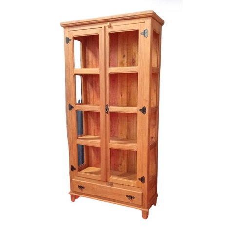 Cristaleia de madeira de  Demoliçao Rustica