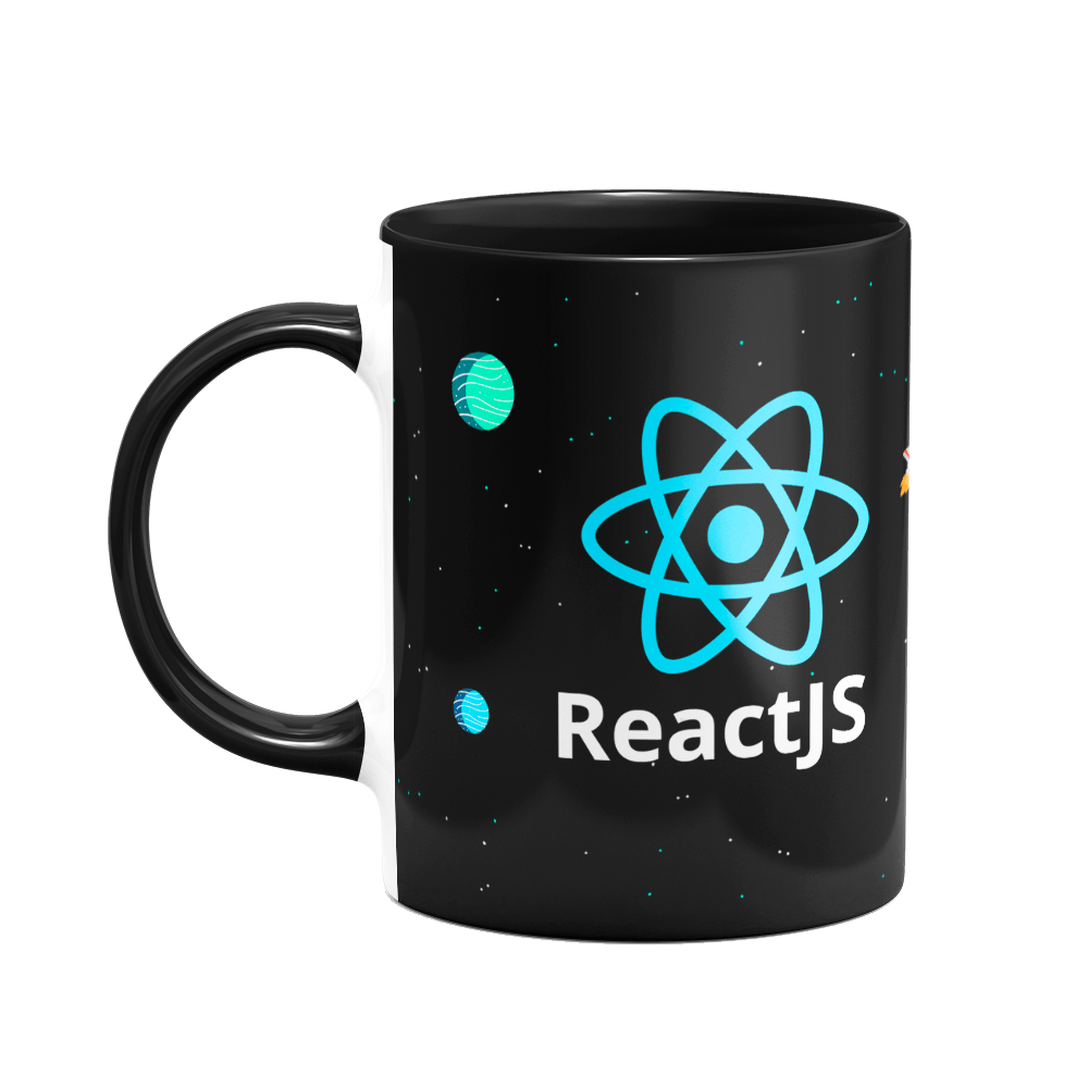 Caneca Dev ReactJS - Dark B-black - 1